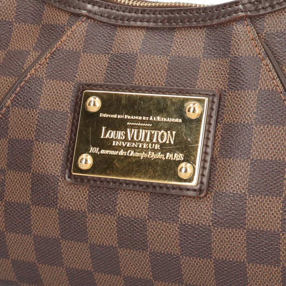 LOUIS VUITTON Brown Damier Canvas Shoulder Bag - Picture 11 of 11